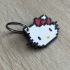 Móc Khóa Hello Kitty 8-bit Lắp Ráp Đa Mảnh – Dễ Dàng Không Cần Keo - Thumbnail 2