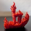 Flame Benchy – Con Tàu Thử Nghiệm Bốc Cháy - Thumbnail 1