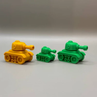 Xe Tăng Chibi – Bánh Xích Nhỏ, Cá Tính Lớn