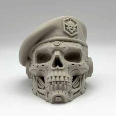 Mũ Beret Cyber – Tượng Đầu Lâu Chiến Thuật