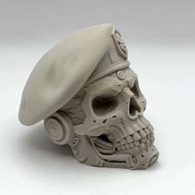 Mũ Beret Cyber – Tượng Đầu Lâu Chiến Thuật