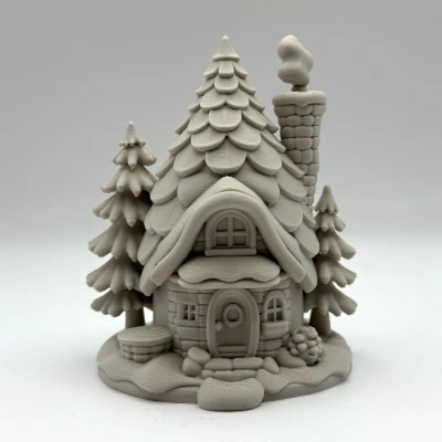 Ngôi Nhà Thông Mùa Đông