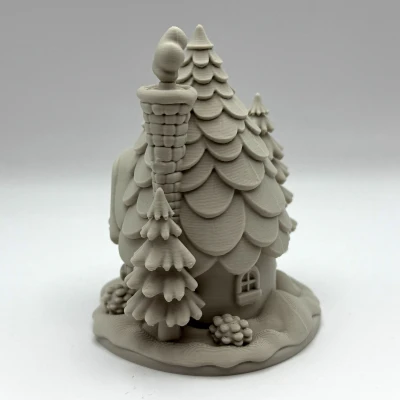 Ngôi Nhà Thông Mùa Đông