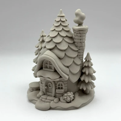 Ngôi Nhà Thông Mùa Đông