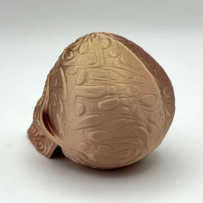 Mô Hình 3D Đầu Lâu Đường Hoa