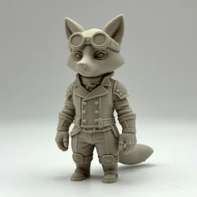 Mô Hình Cáo Phong Cách Steampunk