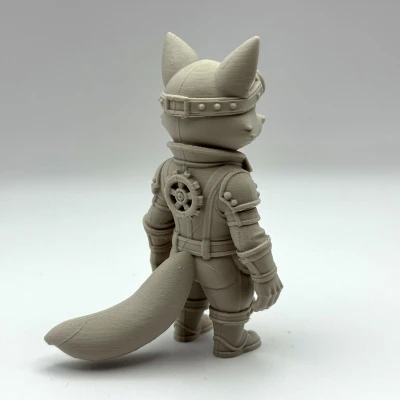 Mô Hình Cáo Phong Cách Steampunk