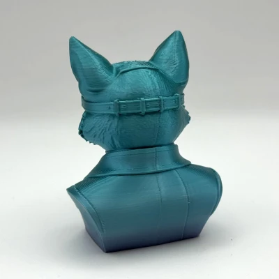 Tượng Thợ Săn Cáo Phong Cách Steampunk