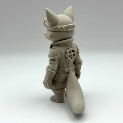 Mô Hình Cáo Phong Cách Steampunk