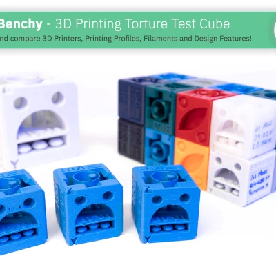 QuBenchy - Khối Lập Phương Kiểm Tra In 3D