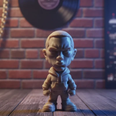 Mô Hình Biếm Họa Eminem - Slim Shady