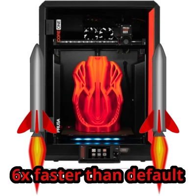 Bộ cấu hình profile siêu tốc Prusa Core One (từ file gcode mẫu)