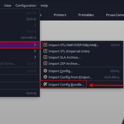 Bộ cấu hình profile siêu tốc Prusa Core One (từ file gcode mẫu)