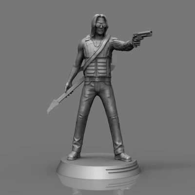 Mô hình Johnny Silverhand - Cyberpunk