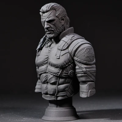 Tượng Bán Thân Venom Snake