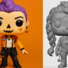 Mô Hình Funko Halloween Rumi Thợ Săn Quỷ K-Pop - Thumbnail 1