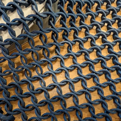 Vải Giáp Xích Dễ In