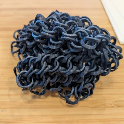 Vải Giáp Xích Dễ In