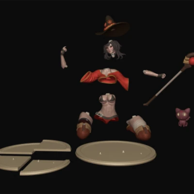 Mô Hình Megumin Konosuba