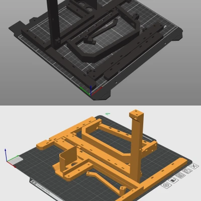 Vỏ Khung Mở Micro-ATX In 3D Hoàn Toàn