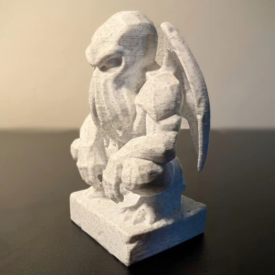 Tượng Cthulhu – Cổ vật Đá Cẩm thạch