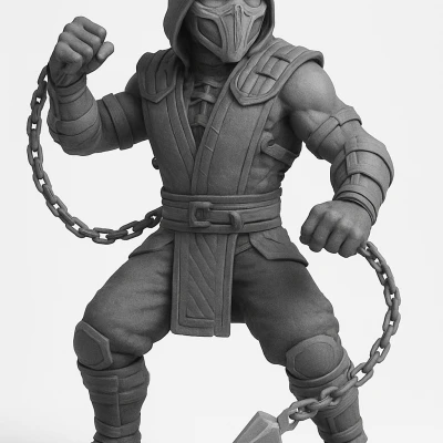 Mô Hình Scorpion - Mortal Kombat