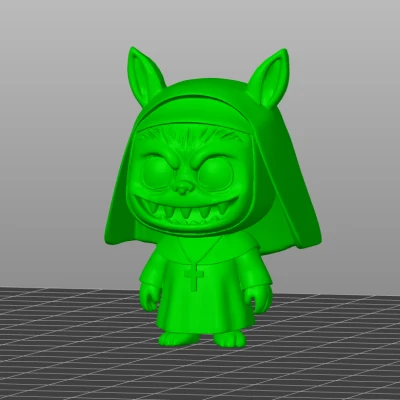 LABUBU với The Nun - NUNBUBU!