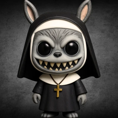 LABUBU với The Nun - NUNBUBU!