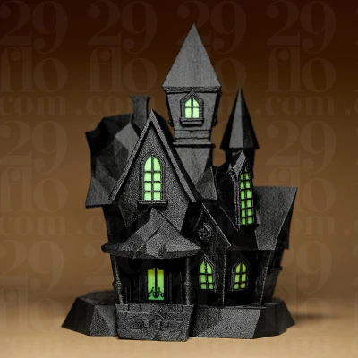 Ngôi Nhà Ma Ám (phát sáng trong đêm)