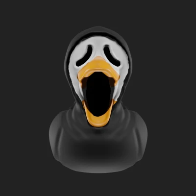 Vịt cao su la hét cho Halloween