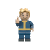 Mô hình Lego Vault Boy - Saga Fallout - Thumbnail 2