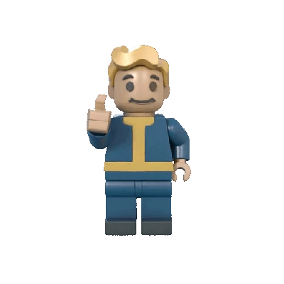 Mô hình Lego Vault Boy - Saga Fallout