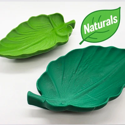 Khay Lá Dày - Bộ Sưu Tập Naturals (Đáy Bằng)