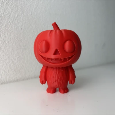 Labubu Đầu Bí Ngô Hóa Trang Halloween