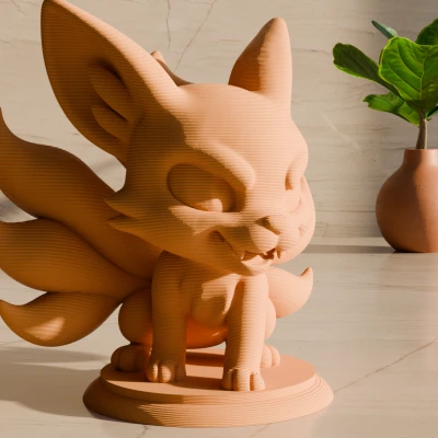 Mô hình Cửu Vĩ Hồ Ly Kyuubi Dễ Thương