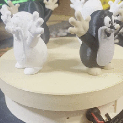 Mô Hình 3D Chú Chuột Nhỏ (Krtek) - Cao 7cm