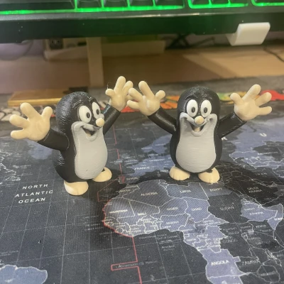 Mô Hình 3D Chú Chuột Nhỏ (Krtek) - Cao 7cm