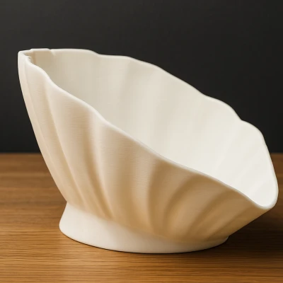 Tô Vỏ Sò Hài Hòa – Trang Trí Nhà Cửa Thiết Kế Hữu Cơ