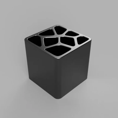 Cốc Đựng Bút Kiểu Voronoi