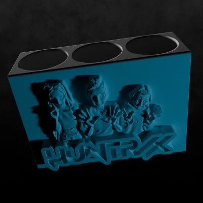 Hộp bút Huntrix Hi Fans cho năm học mới với các thợ săn quỷ Kpop