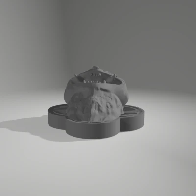 Móc khóa/Tranh tường nam châm Derpy Kpop Demon Hunters Fanart