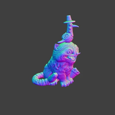 Mô Hình Chi Tiết Thầy Tế Demon Jinu Hổ Lửa Kpop - Fanart