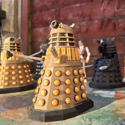 Mô hình Doctor Who Dalek - Bộ kit nhân vật tỉ lệ 5.5' chính xác