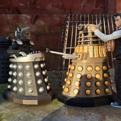 Mô hình Doctor Who Dalek - Bộ kit nhân vật tỉ lệ 5.5' chính xác