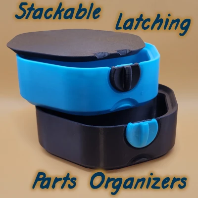 Hộp Đựng Linh Kiện Dự Án Xếp Chồng Có Khóa