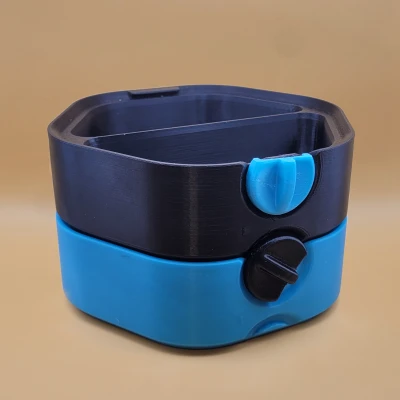 Hộp Đựng Linh Kiện Dự Án Xếp Chồng Có Khóa