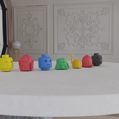 Nắp Van Xe Đạp Brick Galaxy (Cảm Hứng Star Wars)