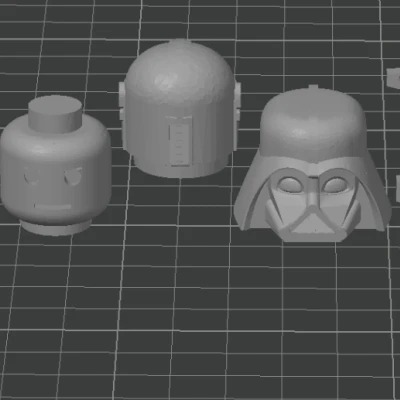 Nắp Van Xe Đạp Brick Galaxy (Cảm Hứng Star-Wars) Có Ren