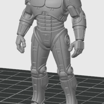 Mô hình 3D Robocop