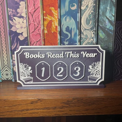 Bộ Đếm Số Sách Đọc Trong Năm